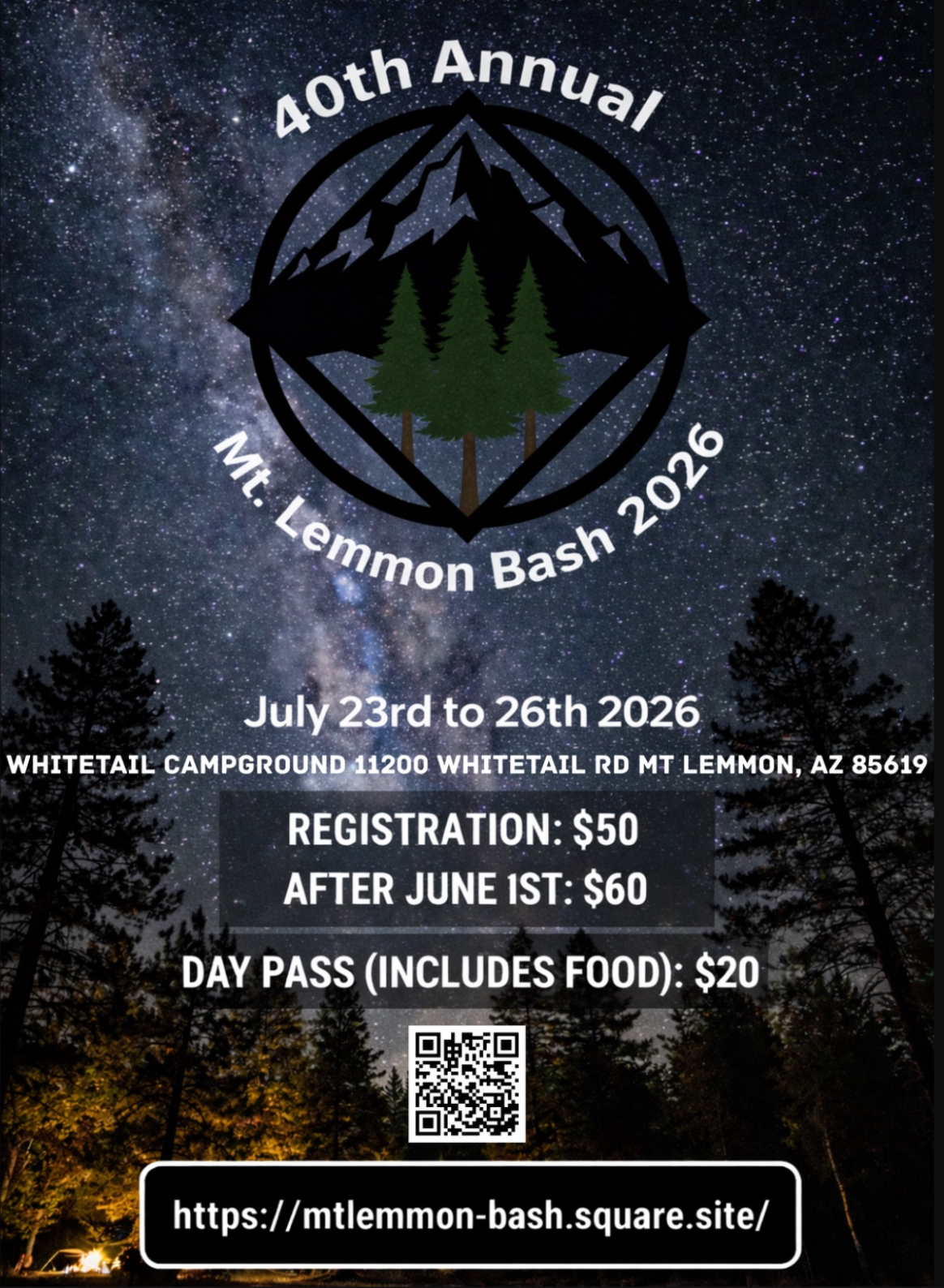 40th Annual Mt Lemmon Bash