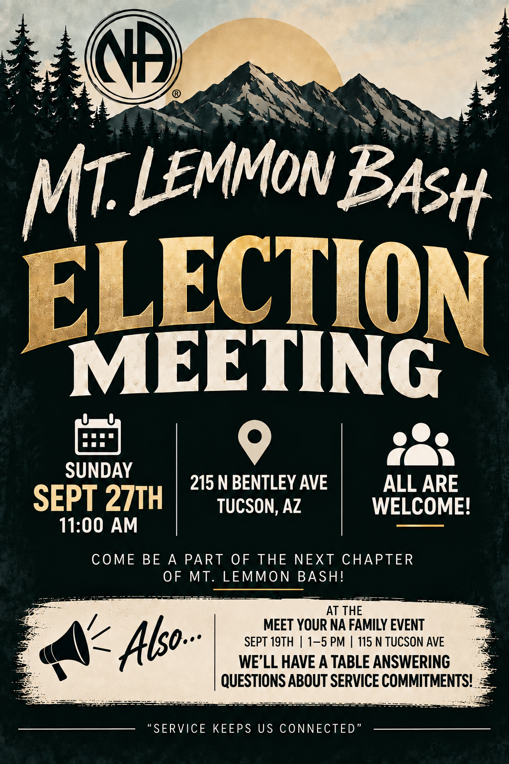Mt Lemmon Bash Elect