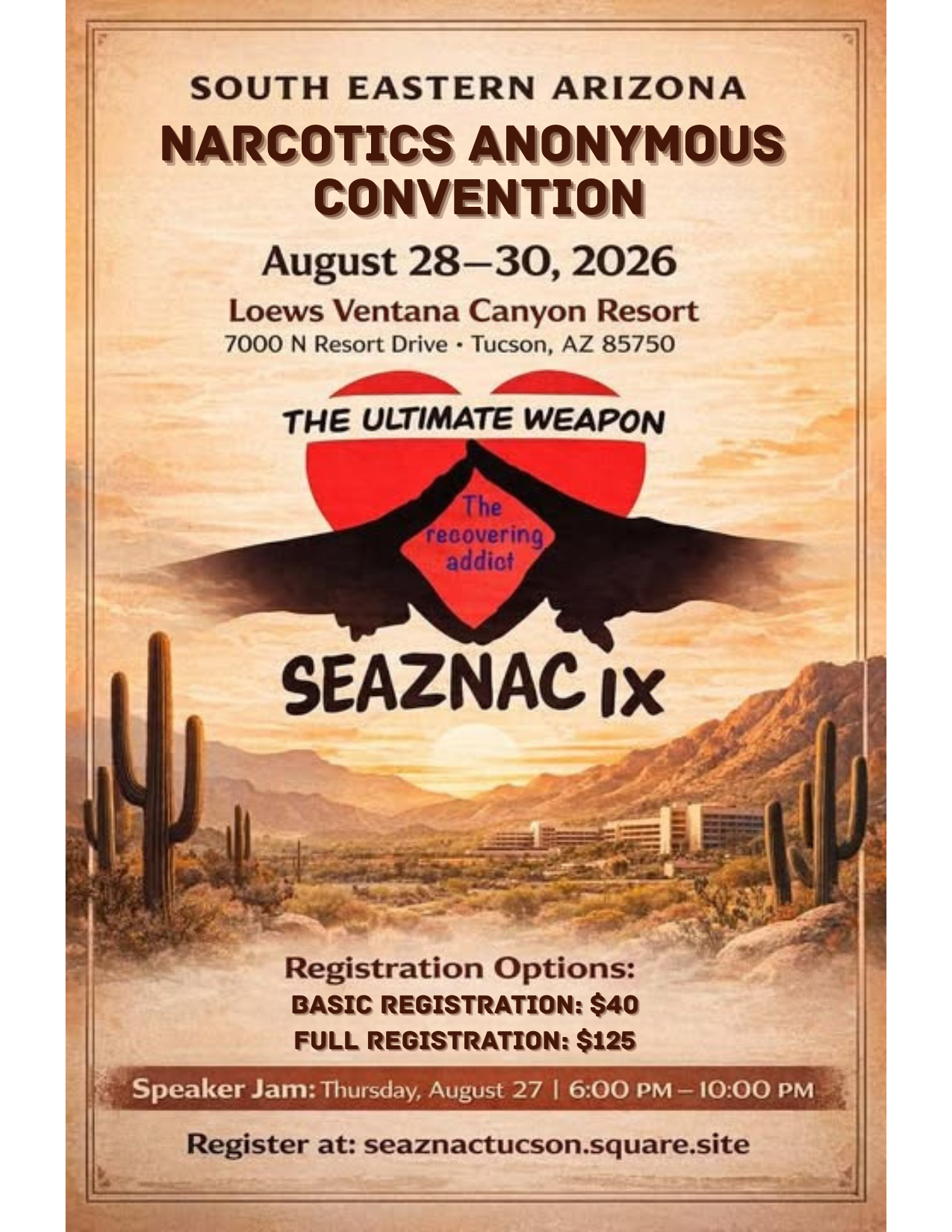 Convention of Southeastern Arizona Area of NA